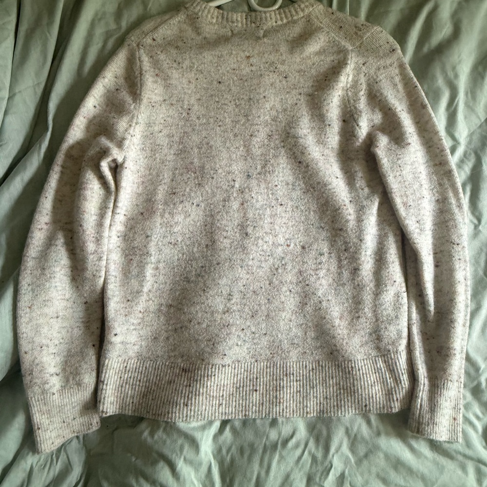 Old Navy Speckled Cream Sweater